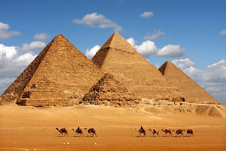 Giza pyramids & Sphinx